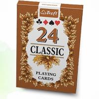 Karty - Classic 24 listki TREFL. Autor: K10245. SmakLiter.pl Okładka książki Karty - Classic 24 listki TREFL