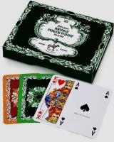 Karty podwójne liście dębu PIATNIK. Autor: 2432. SmakLiter.pl Okładka książki Karty podwójne liście dębu PIATNIK