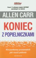 Koniec z popielniczkami. Autor: Allen Carr. SmakLiter.pl Okładka książki Koniec z popielniczkami