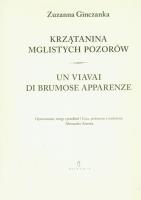 Krzątanina mglistych pozorów. Wiersze Wybrane. Autor: Zuzanna Ginczanka. SmakLiter.pl Okładka książki Krzątanina mglistych pozorów. Wiersze Wybrane