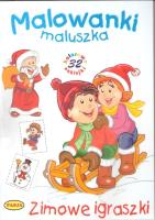 Okładka książki Malowanki maluszka - Zimowe igraszki  PASJA
