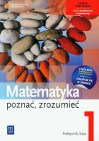 Matematyka LO Poznać.. 1 podr ZPiR NPP w.2012 WSiP. Autor: Przychoda Alina, Łaszczyk Zygmunt. SmakLiter.pl Okładka książki Matematyka LO Poznać.. 1 podr ZPiR NPP w.2012 WSiP
