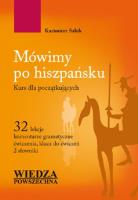 Okładka książki Mówimy po hiszpańsku z płytą CD