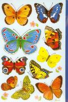 Okładka książki Naklejki papierowe - Motyle