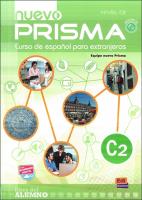 Nuevo Prisma nivel C2 podręcznik + CD EDI-NUMEN. Autor: Jose Gelabert Maria. SmakLiter.pl Okładka książki Nuevo Prisma nivel C2 podręcznik + CD EDI-NUMEN