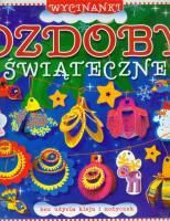 Ozdoby świąteczne. Wycinanki. Autor: Cichy Ludwik. SmakLiter.pl Okładka książki Ozdoby świąteczne. Wycinanki