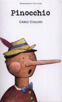 Pinocchio. Autor: Carlo Collodi. SmakLiter.pl Okładka książki Pinocchio