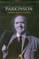 Prawo Parkinsona. Autor: Cyril Northcote  Parkinson. SmakLiter.pl Okładka książki Prawo Parkinsona