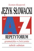 Repetytorium Od A do Z - J.słowacki. Autor: Szymon Kasperek. SmakLiter.pl Okładka książki Repetytorium Od A do Z - J.słowacki