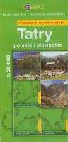 Tatry Polskie i Słowackie 1:50000. Autor: Opracowanie zbiorowe. SmakLiter.pl Okładka książki Tatry Polskie i Słowackie 1:50000