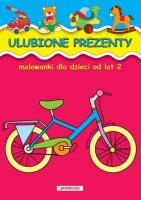 Ulubione prezenty Malowanki od lat 2. Autor: MAL.WYDZIERANE. SmakLiter.pl Okładka książki Ulubione prezenty Malowanki od lat 2