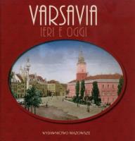 Okładka książki Warszawa dawniej i teraz wersja włoska