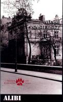 Alibi. Autor: Adam Nasielski. SmakLiter.pl Okładka książki Alibi