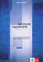 Deutsche Grammatik. Autor: Helbig Gerhard, Buscha Joachim. SmakLiter.pl Okładka książki Deutsche Grammatik