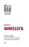 Dzieje pojęć. Autor: Reinhart Koselleck. SmakLiter.pl Okładka książki Dzieje pojęć