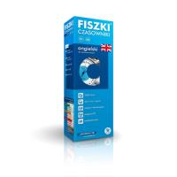 Fiszki język angielski Czasowniki C. Autor: Joanna Leman, Patrycja Wojsyk. SmakLiter.pl Okładka książki Fiszki język angielski Czasowniki C