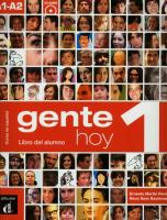 Gente Hoy 1 podr (CD Gratis)  LEKTORKLETT. Autor: Peris Martin Ernesto, Baulenas Sans Neus. SmakLiter.pl Okładka książki Gente Hoy 1 podr (CD Gratis)  LEKTORKLETT