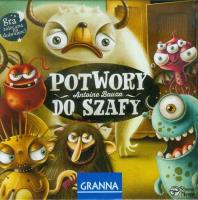 Gra - Potwory do szafy GRANNA. Autor: Bauza Antoine. SmakLiter.pl Okładka książki Gra - Potwory do szafy GRANNA