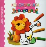 Kolorowanka dla maluchów - Dzikie zwierzęta. Autor: Beaumont Emilie, Nathalie Belineau. SmakLiter.pl Okładka książki Kolorowanka dla maluchów - Dzikie zwierzęta