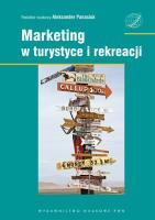 Marketing w turystyce i rekreacji. Autor: Red. nauk. Aleksander Panasiuk. SmakLiter.pl Okładka książki Marketing w turystyce i rekreacji