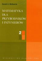 Okładka książki Matematyka dla przyrodników i inżynierów tom 2