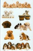 Okładka książki Naklejki tłoczone szczeniaki