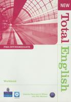 New Total English Pre-Intermedia Workbook z płytą CD. Autor: Clare Antonia, Moreton Will, Wilson JJ. SmakLiter.pl Okładka książki New Total English Pre-Intermedia Workbook z płytą CD