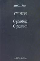 O państwie. O prawach. Autor: Cyceron Marek Tulliusz. SmakLiter.pl Okładka książki O państwie. O prawach