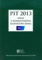 Opakowanie PIT 2013 z komentarzem ekspertów KPMG
