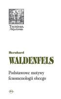 Podstawowe motywy fenomenologii obcego. Autor: Waldenfels Bernhard. SmakLiter.pl Okładka książki Podstawowe motywy fenomenologii obcego