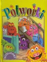 Rozkładanki Potworki ARTI. Autor: McLean Wendy, Toon Robert. SmakLiter.pl Okładka książki Rozkładanki Potworki ARTI