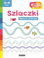 Rysuję i ścieram. Szlaczki. Autor: Marzenna Dobrowolska. SmakLiter.pl Okładka książki Rysuję i ścieram. Szlaczki