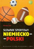 Okładka książki Słownik sportowy niemiecko-polski