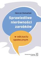 Okładka książki Sprawiedliwe nierówności zarobków