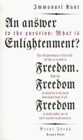An Answer to the Question: What is Enlightenment?. Autor: Immanuel Kant. SmakLiter.pl Okładka książki An Answer to the Question: What is Enlightenment?