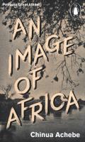 An Image of Africa. Autor: Achebe Chinua. SmakLiter.pl Okładka książki An Image of Africa