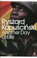 Another Day of Life. Autor: Ryszard Kapuściński. SmakLiter.pl Okładka książki Another Day of Life