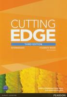 Cutting Edge Intermediate Student's Book z płytą DVD. Autor: Sarah Cunningham, Peter Moor, Bygrave Jonathan. SmakLiter.pl Okładka książki Cutting Edge Intermediate Student's Book z płytą DVD