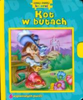 Okładka książki Czytaj, układaj, koloruj - Kot w butach