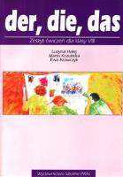 der die das 8 Podręcznik. Autor: Halej Lucyna. SmakLiter.pl Okładka książki der die das 8 Podręcznik