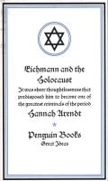 Okładka książki Eichmann and the Holocaust