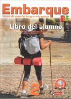 Embarque 2 Libro del alumno EDELSA. Autor: Montserrat Alonso Cuenca, Rocio Prieto Prieto. SmakLiter.pl Okładka książki Embarque 2 Libro del alumno EDELSA