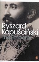 Emperor. Autor: Ryszard Kapuściński. SmakLiter.pl Okładka książki Emperor