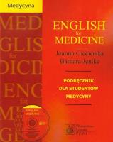 English for medicine. Podr. dla studentów medycyny. Autor: Ciecierska Joanna, Jenike Barbara. SmakLiter.pl Okładka książki English for medicine. Podr. dla studentów medycyny