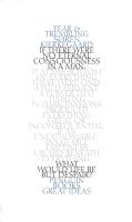Fear and Trembling. Autor: Kierkegaard Soren. SmakLiter.pl Okładka książki Fear and Trembling
