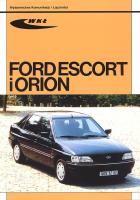 Ford Escort i Orion od 1991. Autor:   Praca zbiorowa. SmakLiter.pl Okładka książki Ford Escort i Orion od 1991
