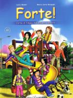Forte! 1 Podręcznik z ćwiczeniami + CD. Autor: Lucia Maddii, Maria Carla Borgogoni. SmakLiter.pl Okładka książki Forte! 1 Podręcznik z ćwiczeniami + CD