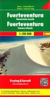 Fuerteventura mapa 1:100 000. Autor: Opracowanie zbiorowe. SmakLiter.pl Okładka książki Fuerteventura mapa 1:100 000