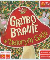 Gra - Grzybobranie w zielonym gaju TREFL. Autor:   Praca zbiorowa. SmakLiter.pl Okładka książki Gra - Grzybobranie w zielonym gaju TREFL