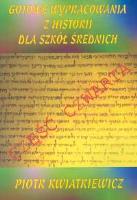 Historia IV. Autor: Kwiatkiewicz Piotr. SmakLiter.pl Okładka książki Historia IV
